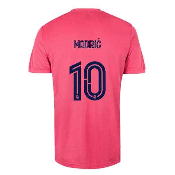 Trikot Real Madrid Auswarts NO.10 Modric 2020-21 Pink Fussballtrikots Günstig
